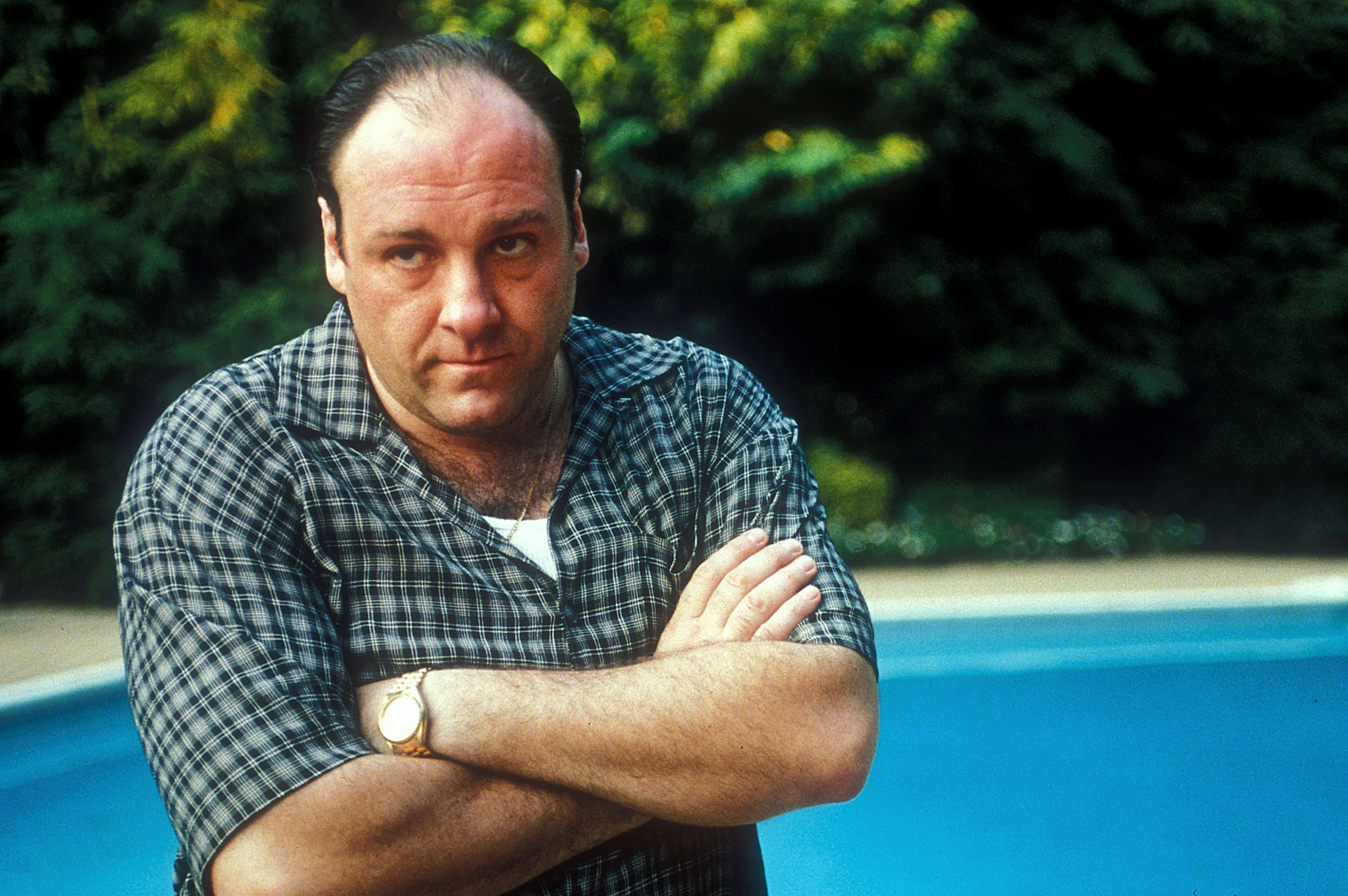 Tony Soprano as portrayed by the late great James Gandolfini